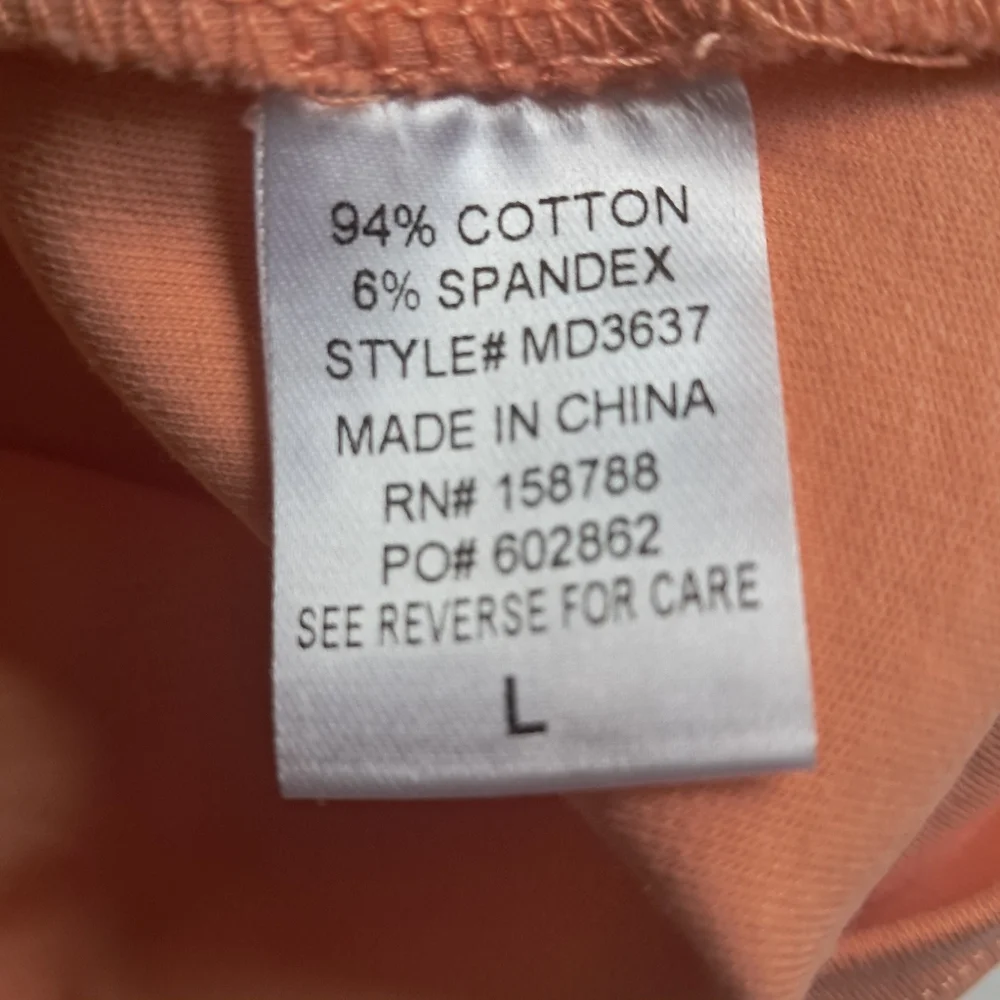 Mable Side Wrap Mini Dress Built In Shorts Large Apricot Cotton/Spandex